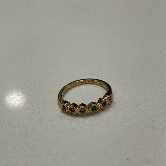 Pandora Marvel The Avengers Infinity Stones Ring Size 7 - Picture 2 of 2